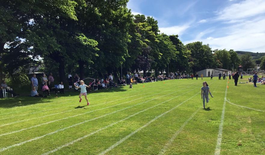 P6 Girls Skipping Race 1 