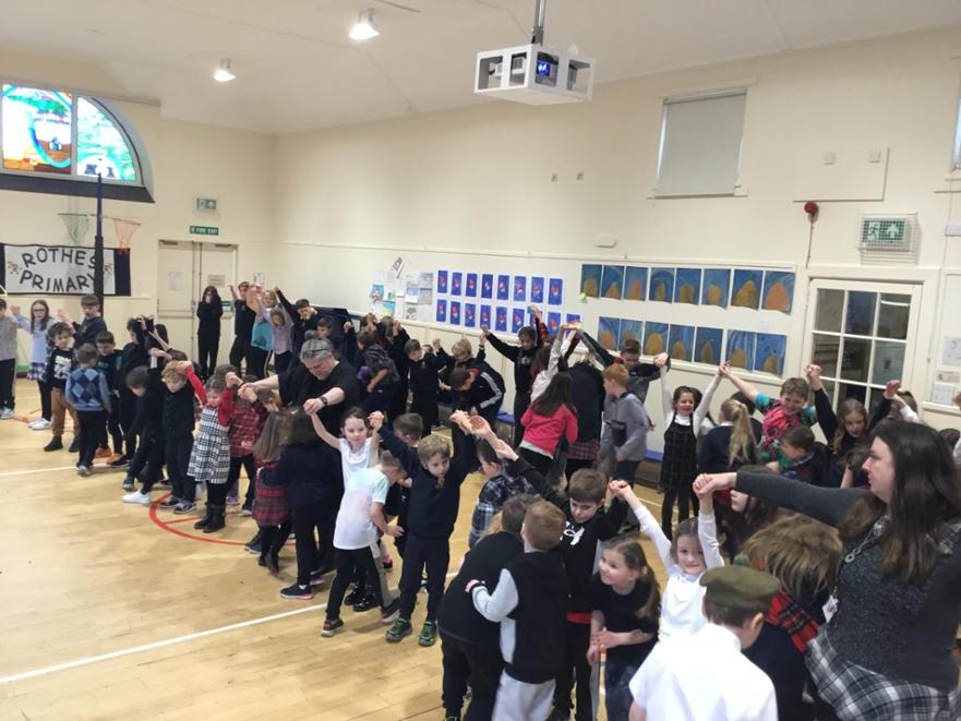 5. Burns Ceilidh dancing 