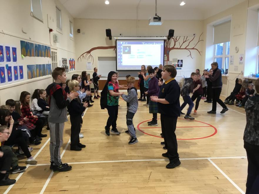 17.  Burns Ceilidh dancing 