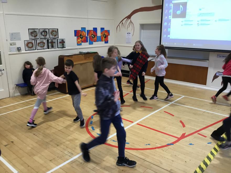 19.  Burns Ceilidh dancing 