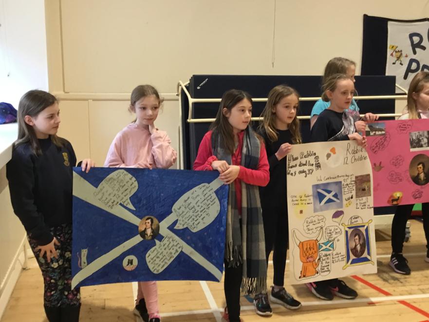 9c. P5 and 6 Burns posters 