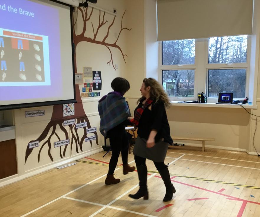 25. Teachers ceilidh dancing 