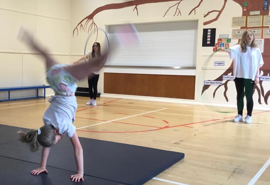 3. Gymnastics & Hoop 2 