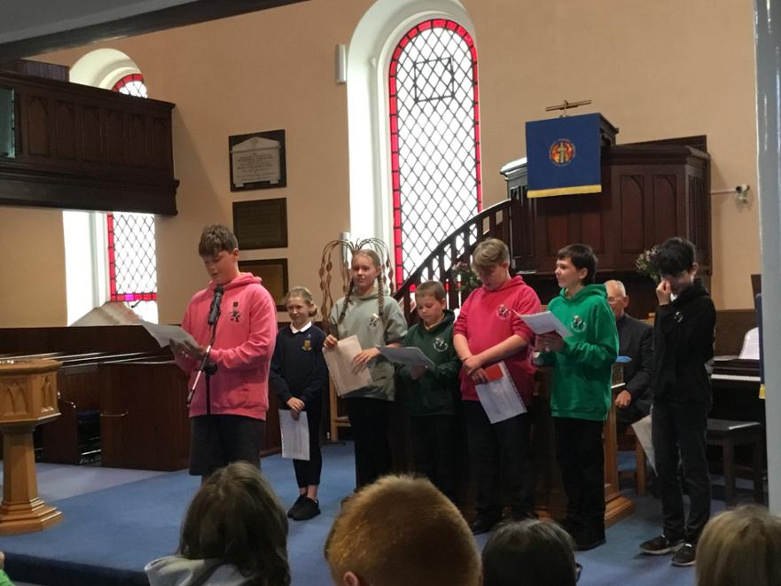 P7 Leavers Service 3 Talents Reading 2 