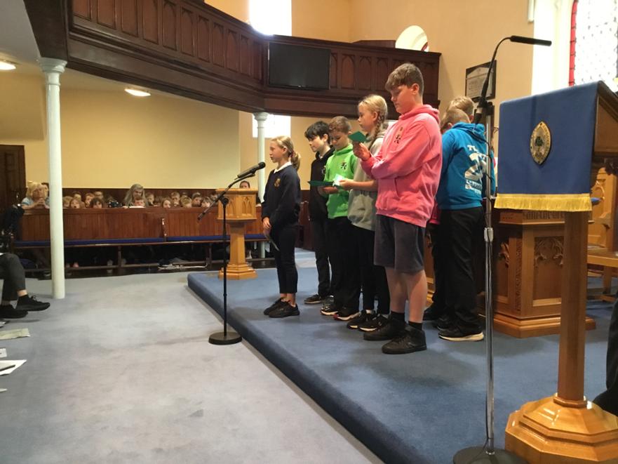 P7 Leavers Service 5 Memories 1 