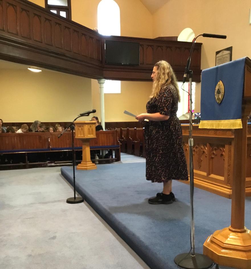 P7 Leavers Service 9 Mrs S HT thoughts 